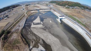 上流から下流撮影